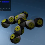 Shape-shifting robot compensates for damaged limb