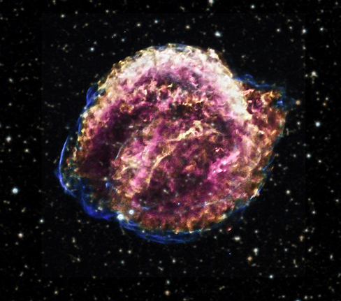 Ancient sea mud records supernova blast