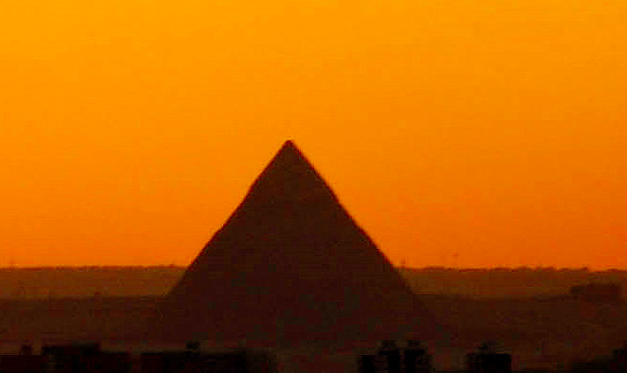 Ancient Egyptians saw the sky as crumbling iron tub filled with water