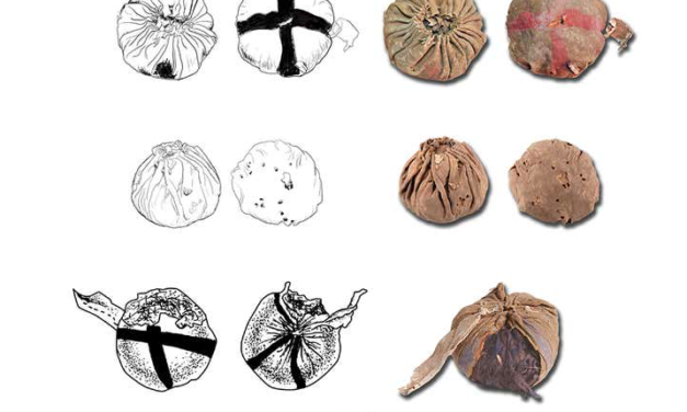 3000-year-old leather balls found in graves may be for ancient sport
